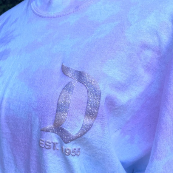 Disneyland Resort Disney Spirit Pullover Top Tye Dye Casual  Long Sleeve XS - Picture 6 of 11